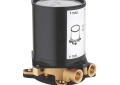 GROHE 29038001 Rough-In Set, 1/2 in FNPT Inlet x 1/2 in FNPT Outlet, Brass Body, Import