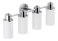 Moen® DN0764CH 4-Globe Bath Light, Iso™, 120 VAC, Polished Chrome, Import