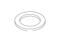Kohler® 1068203 Gasket, For Use With Clearflo™ Model K-7272-CP Slotted Overflow Bath Drain
