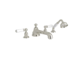 Rohl® U.3737L-PN Perrin and Rowe® Tub Filler, 16 to 20 gpm Flow Rate, Polished Nickel, 2 Handles, Function: Traditional