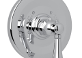 Rohl® A4914LMAPC Traditional Round Thermostatic Shower, Polished Chrome