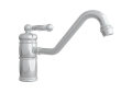 Newport Brass® 940/15 Kitchen Faucet, 1.8 gpm, Swivel Spout, Polished Nickel, 1 Handle, Side Spray(Y/N): No