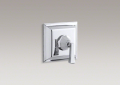 Kohler T463-4V-CP Rite-Temp(R) Pressure-Balancing Valve Trim, Stately Design and Deco Lever Handle
