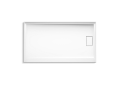 Kohler® 44152-HW1 Stoneridge Transitional Base, Honed White, Right Drain, 60 in L 34 in W 4-1/2 in D