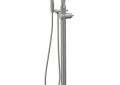 DELTA® T4797-SSFL-LHP Cassidy™ Traditional Tub Filler Trim, 1.75 gpm Flow Rate, Stainless Steel, Commercial