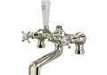 ROHL U.3531X-PN Edwardian Exposed Tub Filler - Polished Nickel