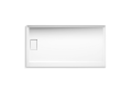 Kohler® 44149-HW1 Stoneridge Transitional Base, Honed White, Left Drain, 60 in L 32 in W 4-1/2 in D