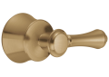 DELTA® H797CZ Cassidy Lever Handle, For Use With Model 4797-FL-LHP Traditional Floor Mount Tub Filler Trim, Metal, Brilliance® Champagne Bronze, Import