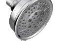 Moen® 3638 Standard Shower Head, 2.5 gpm Min, 4 Sprays, Wall Mount, 4-3/8 x 2-9/16 in Head, Import