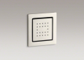 Kohler® 8003-SN WaterTile® Body Spray With Stimulating Spray, Number of Spray Type: 22, Full Spray, 2.5 gpm Max Flow, Wall Mount