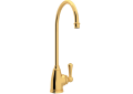 ROHL U.1625L-ULB-2 Georgian Era Bridge Kitchen Faucet with Sidespray - Satin Nickel