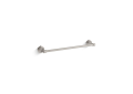 Kohler® 27060-BN 27060 Occasion® Towel Bar, 18 in L Bar, 2-5/16 in OAH 3-1/2 in OAD, Zinc
