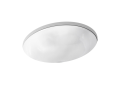 Kohler® 14218-HD1-0 Sartorial™ Herringbone On Caxton® Bathroom Sink, Oval Shape, 19-1/4 in W x 16-1/8 in D x 8-1/4 in H, Undermount Mounting, Vitreous China, White
