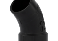 Charlotte ABS 00323 0600 Street Elbow, 1-1/2 in Nominal, Spigot x Hub End Style, SCH 40/STD, ABS, Domestic