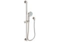 Newport Brass 280F-15S Slide Bar with Multifunction Hand Shower Set - Satin Nickel