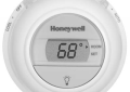 Honeywell T8775C-1005/U Digital Round Non-Programmable Heating and Cooling Thermostat - Premier White