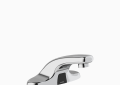 Sloan® 3315025BT EBF-650 Electronic Sensor Activated Faucet, Optima®, Polished Chrome, 0.5 gpm