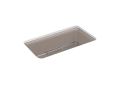 Kohler® 8206-CM3 Cairn® Kitchen Sink, Matte Taupe, Rectangular Shape, 30-9/16 in L x 15-3/8 in W Bowl x 9-1/2 in D Bowl, 33-1/2 in L x 18-5/16 in W x 10-1/8 in H, Undermount Mounting, Neoroc® Composite