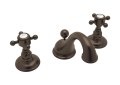 Rohl® A1408XMTCB-2 Viaggio Traditional Bathroom Faucet, 1.2 gpm Flow Rate, Tuscan Brass