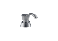 DELTA® RP50781AR Pilar® Soap/Lotion Dispenser, Arctic™ Stainless Steel, 13 oz Capacity, Deck Mount, ABS, Import