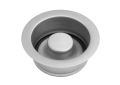 Jaclo® 2815-SB Contemporary/Modern Disposal Flange With Stopper, For Use With ISE (Including Evolution Series), Kenmore, KitchenAid and Model FWDJ Franke Waste Disposers, Solid Brass, Domestic