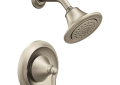 Moen® T4502BN T4502 Trim, 2.5 gpm Shower, Brushed Nickel