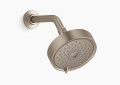 Kohler K-22170-G-BV Purist(R) Three-Function Showerhead, 1.75 GPM - Vibrant Brushed Bronze