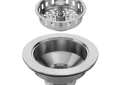 Jaclo® 2806-WH 2806 Fitting Sink Strainer, Slip-Joint Connection, Brass, White