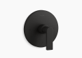 Kohler K-T73133-4-BL Composed(R) MasterShower(R) Temperature Control Valve Trim with Lever Handle - Matte Black