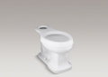 Kohler K-4067-0 Bancroft Comfort Height Elongated Toilet Bowl