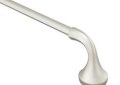Moen® YB2824BN Eva® Towel Bar, 24 in L Bar, 1.99 in OAH 3.43 in OAD, Import