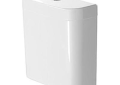 DURAVIT 0931200005 Toilet Tank With Single Flush Piston Valve, 1.28 gpf, Top Button Flush, White, Import