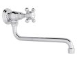 Rohl® A1445XMAPC-2 Rohl Multiple Collections Traditional Low Level Pot Filler, 1.5 gpm Flow Rate, Polished Chrome