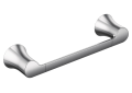 Moen® YB0286CH YB0286 Doux™ Towel Bar, 9 in L Bar, 2-1/2 in OAH 2.06 in OAD, Stainless Steel/Zinc, Import