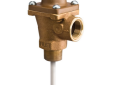 Watts LF40XL 0556016 3/4 inch Male Inlet x 3/4 inch Female Outlet 150 PSI Lead Free Bronze Body Temperature and Pressure Relief Valve