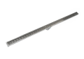 Infinity Drain S-LAG 3860 SS S-LAG 38 Linear Drain Complete Kit with 1-1/2" Wedge Wire Grate, 59-7/8 in L 316L Stainless Steel Grid, PVC Drain