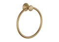 DELTA® 73846-CZ Lahara® Towel Ring, 7-7/16 in Ring, 2-9/32 in OAD x 8-3/16 in OAH, Brass, Brilliance® Champagne Bronze, Import