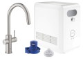 GROHE 31251DC2 Blue® Universal Chilled and Sparkling Starter Kit, 270 W Cooling, 115 V AC, Import