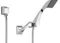 Brizo® 85830-PC Hand Shower, Virage®, 1 Shower Head, 2 gpm, 60 to 82 in L Hose, 1/2-14 NPSM Connection, Polished Chrome, Import