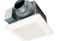 Panasonic WhisperCeiling® DC™ SmartFlow™ FV-0511VQ1 1-Phase Ventilation Fan With ECM Motor, Installation Bracket, 50/53/80/83/110/111 cfm Flow Rate, 4 in, 6 in Dia Duct, 4/5.9/7.2/10.6/10.8/16.4 W Power Rating, 120 V AC, 0.07 to 0.18 A, Import