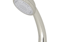 Perrin & Rowe B00151PN Rohl Cross Collection 2-Function Handshower, 3-5/8 in Dia Shower Head 3-Function Shower Head, 1.8 gpm Flow Rate, 1/2 in Male Connection, Polished Nickel