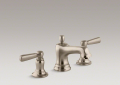 Kohler 10577-4-BV Widespread Lavatory Faucet, Lever Handles