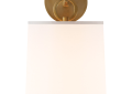 Visual Comfort BBL 2035SB-S Barbara Barry French Cuff 1 Light 8 inch Soft Brass Decorative Wall Light