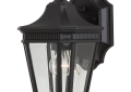 Feiss OL5400BK Cotswold Lane 1 Light 12 inch Black Outdoor Wall Sconce