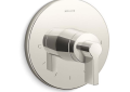 Kohler(R) K-T78027-4-SN Components(R) MasterShower(R) Temperature Control Valve Trim with Lever Handle - Vibrant Polished Nickel