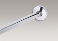 Kohler® 9351-S Expanse® Contemporary Style Curved Shower Rod, Stainless Steel, Polished Stainless Steel
