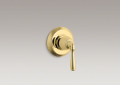 Kohler® T376-4-PB Transfer Valve Trim, Vibrant® Polished Brass