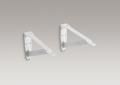 Kohler® 1814-P-NA Hollister™ Gilford™ Sink Bracket, For Use With Gilford and Hollister Sink, Cast Iron, White