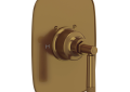 Rohl® MB2040NLMFB Transitional Oval Thermostatic Shower, French Brass