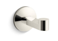Kohler(R) K-78378-SN Components(R) Robe Hook - Vibrant Polished Nickel